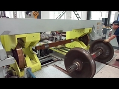 Cella pressa per set ruote da 500t per lo smontaggio delle ruote dei vagoni