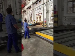 Raddrizzatrice per lastre multirotoli, spianatrice per lamiere